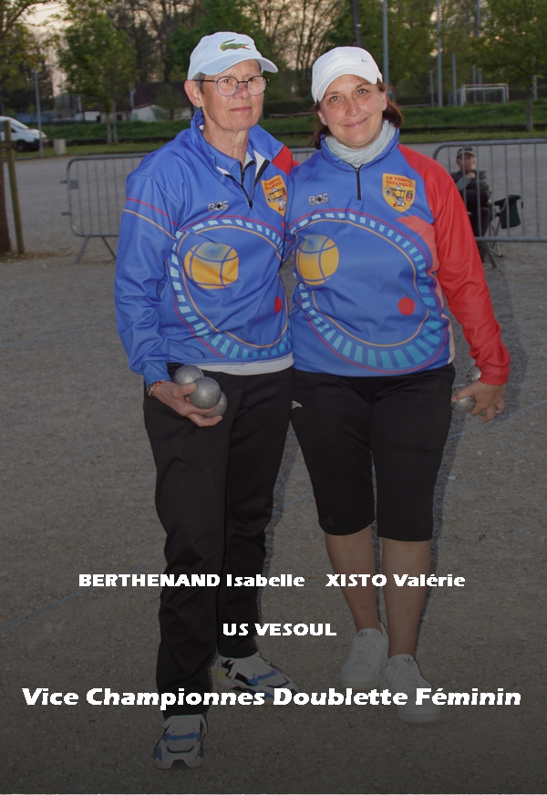 Vice Championnes DF